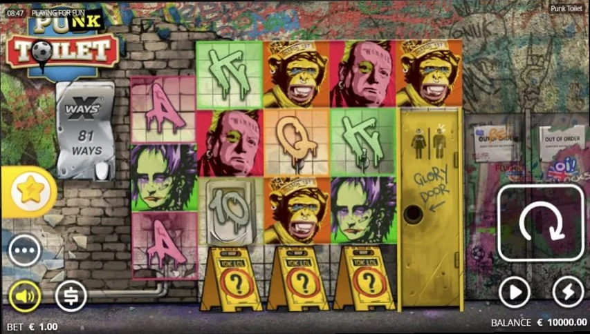 Punk Toilet by Nolimit City